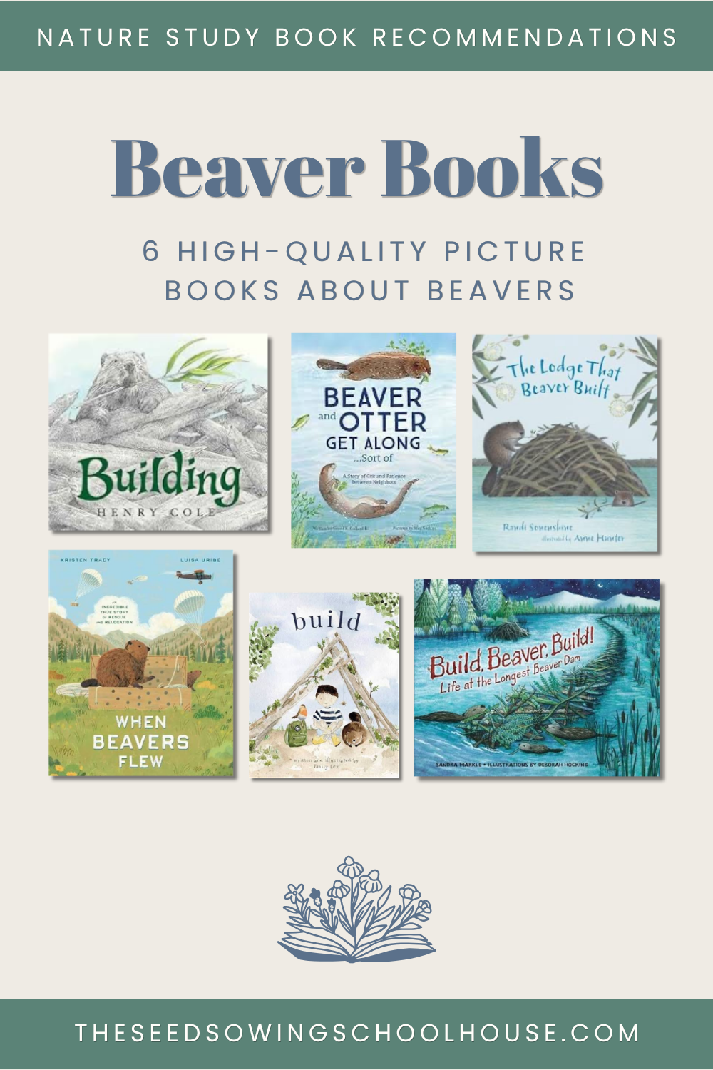 6 Books about Beavers for Nature Study