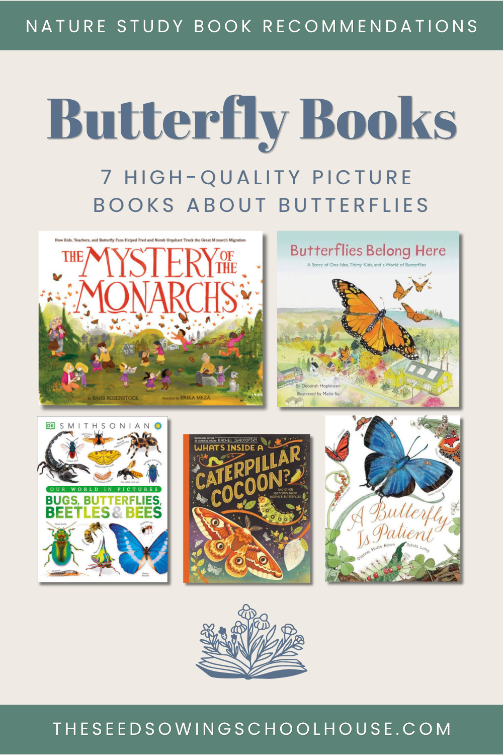 7 Books About Butterflies for Nature Study